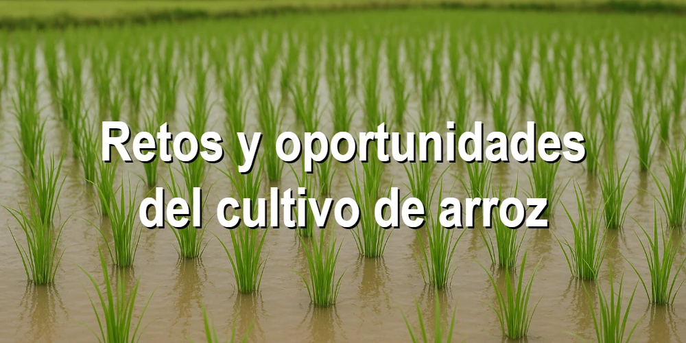Retos y oportunidades del cultivo de arroz